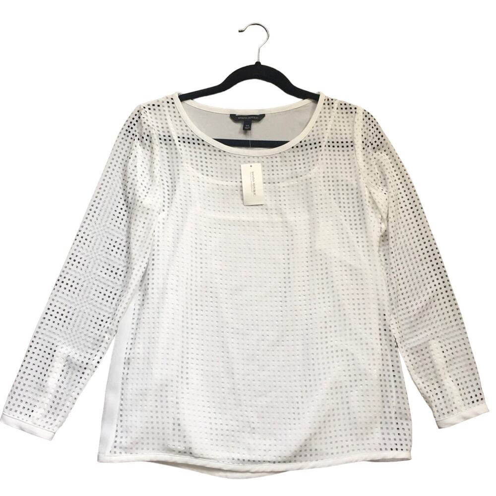 Nwt Banana Republic White Top Size XS